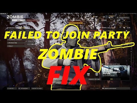 Cannot join the Zombie lobby until the Zombie content is downloaded and installed FIX COLD WAR