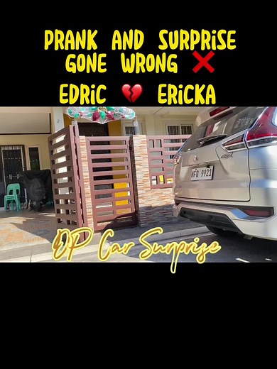Surprise Anniversary Prank Fail | Ericka Pineda & Edric Go