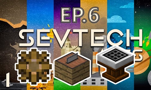 当原始人发展了机械动力进入了第二纪元？！【SevTech Ages | EP.6】