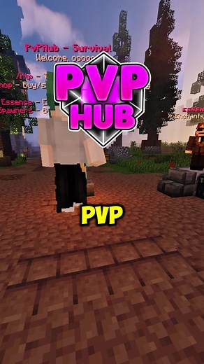 NEW PVPHUB SURVIVAL | play.pvphub.me | Join today! #fyp #abcxyz #viral #minecraft #cpvp #donut #donutsmp #popular #join #viral_video
