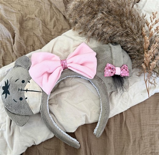 Eeyore Inspired Ears, Eeyore From Winnie the Pooh Mouse Ears, Handmade Ears - Etsy