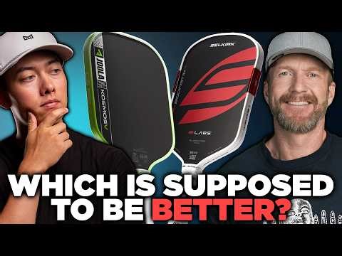 Gen 3 (polymer) vs Gen 4 (foam) Paddles with John Kew