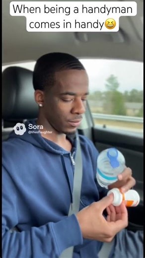 When being a handyman comes in handy🤣