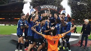 728K views · 10K reactions | ATALANTA LIFT THEIR FIRST-EVER EUROPEAN TROPHY  | TNT Sports Football | Facebook