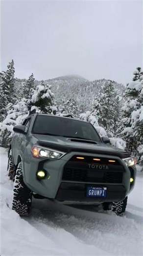 5th Gen 4runner TRD Pro ☃️ #trd #toyota #toyota4runner #4runner #offroad #snow