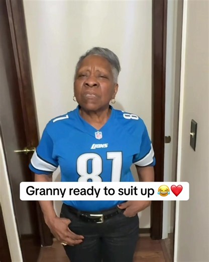 Lions Gotta Get Granny a Contract — Granny Ready to Suit Up