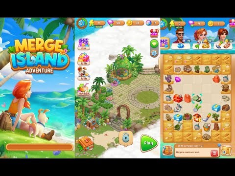 Adventure Island Merge | Level 7-8 Part 4 🏝🧭