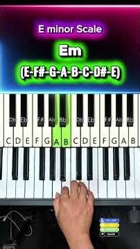 Minor Scales Every Beginner Pianist/Keyboardist Should Know 🎹