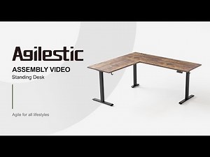 Agilestic L shaped Standing Desk Installation instructions