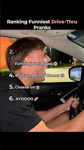 Ranking Funniest Drive Thru Pranks