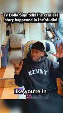 Ty Dolla Sign tells the craziest story in the studio!😲