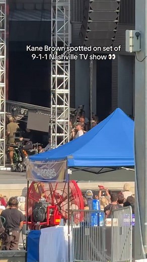 Who else spotted Kane on the set of 9-1-1 Nashville? � cc: to.nashville on TikTok | Kane Brown Family