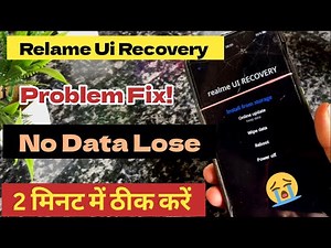 Realme ui recovery problem, ✅ realme ui recovery mode problem solution, realme stuck on ui recovery