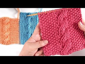 How to Knit Reversible Cable Ribbles