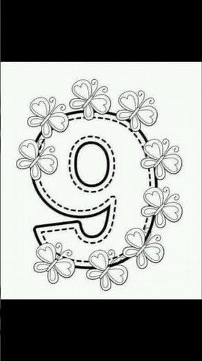 Kids Counting Coloring Pages with Pictures | Learn Numbers Easily #shorts