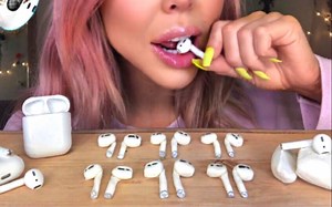 ☆ HunniBee ☆ 可食用AirPods耳机 ASMR食音咀嚼音 （新）