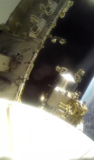 POV of Astronaut’s spacewalk outside ISS 🛰️ | Jock Williams Meteorologist