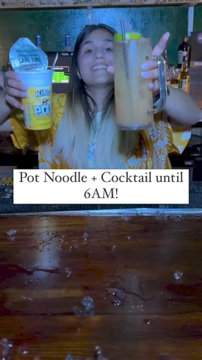14K views · 25 reactions | Pot Noodle + Cocktails! Hula, Tiki Lounge, Stevenson Sq. here we come.The ONLY club open to 6am in The Northern Quarter!  | Banter King | Facebook