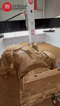 Large scale wood casting pattern 3-Axis CNC Machine