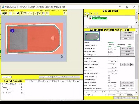 iRvision Camera Setup and Error Proofing R-30iA Controller