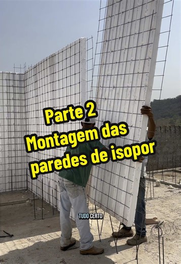Construção da Casa de Isopor: Parte 2 de Montagem