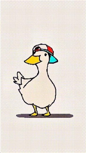 dancing duck ping pong pong ping pong #minecraft #nothingimposibleinthisworld