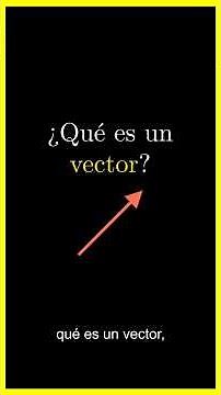 What is a vector? - Physics for Beginners 2.1