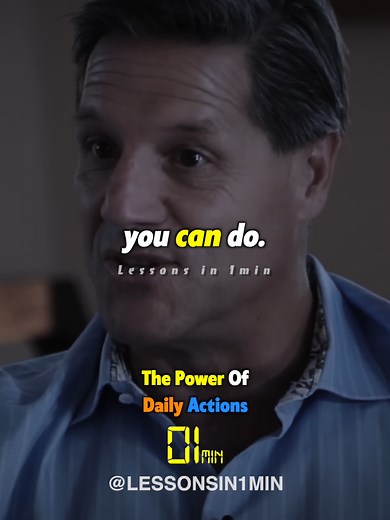 The Power Of Daily Actions 🤔💭 #motivation #johnassaraf #inspiration #lifelessons