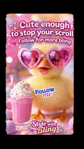 Stop scrolling, babe 💕 You just found your daily dose of cute bling ✨ Follow for more glam, sparkle, and fun content #stylewithbling #foryou #viral #cute #pinkvibes