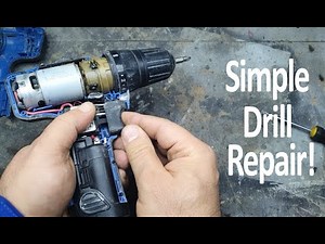 Cordless Drill Trigger Stuck? ✅ Easy Fix & Repair Guide