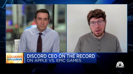 Discord founder and CEO on Apple vs. Epic Games