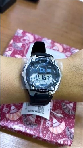 CASIO AE-2000W-1A #casio #casiowatches #casioindonesia #gshock #gshockwatches #gshockindonesia