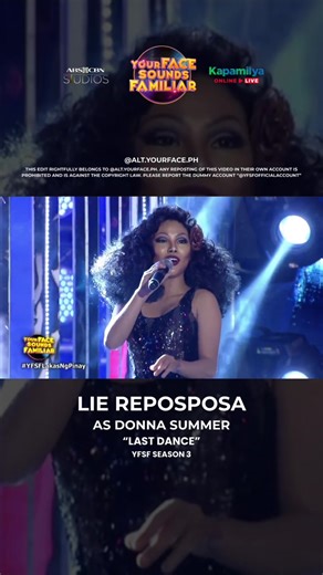 Iconic Transformation ni Lie Reposposa bilang Donna Summer