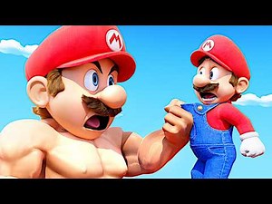 Muscle Mario vs Bowser
