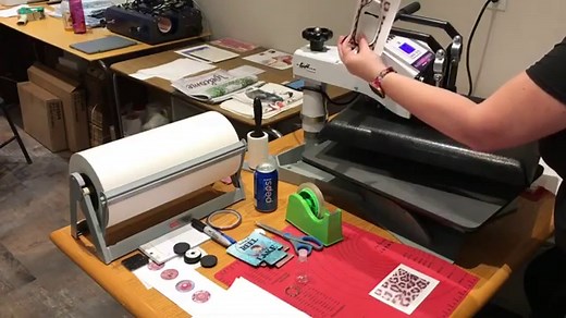 How to Sublimate Neoprene Hand Sanitizer Keychains