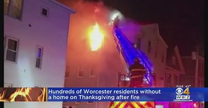 More than 300 Worcester residents displaced after Thanksgiving electrical fire