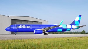 Take a look as JetBlue unveils its new livery set to roll out across the fleet