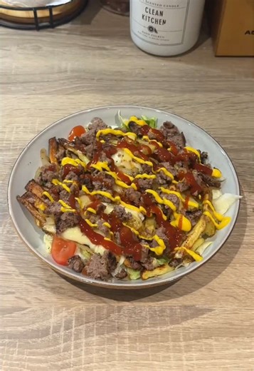 Easy Family Dinner: Burger Loaded Chips in Air Fryer