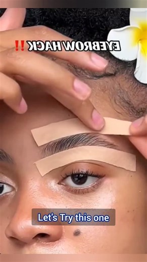 Eyebrows Hack #trending #makeupartist