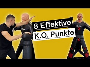 8 EFFEKTIVE K.O. Punkte 🔥 | So besiegst du JEDEN Gegner 💯 | FightDistrict Selbstverteidigung