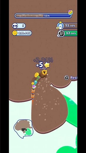 Paper.io 2 Shorts - 100% Map Control - Paper io - Paper io 2 Gameplay Walkthrough #shorts #12