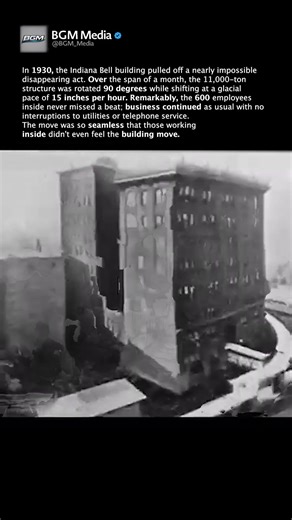 This massive building rotated while occupied 🏢