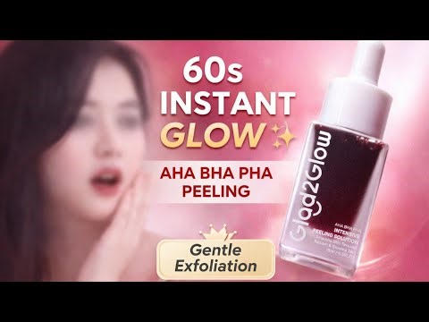 Glad2glow Aha Bha Pha Serum Intensive Anti AcneAHA BHA PHA + Anti Acne + Brightening
