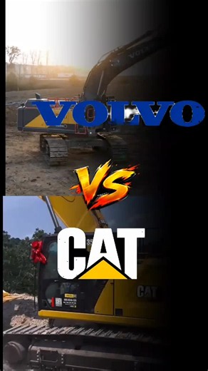 CAT vs VOLVO excavadora: ¿Cuál elegir para trabajo diario?