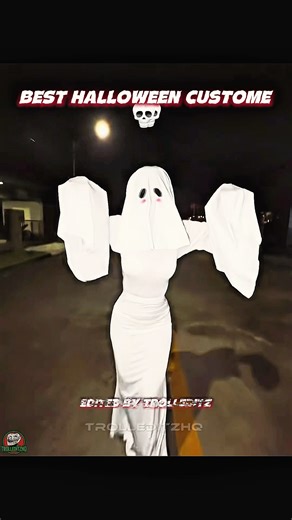 Best Halloween Custome 👻 #trollface #troll #shorts
