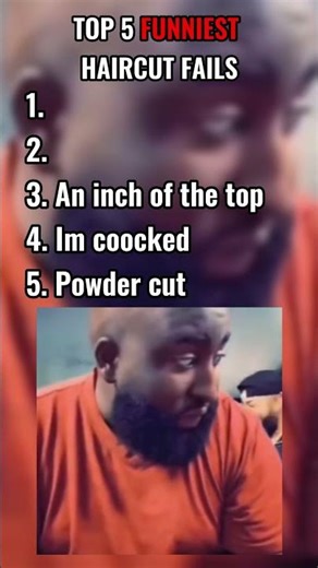 Top 5 Funniest Haircut FAILS! #ranking #funny