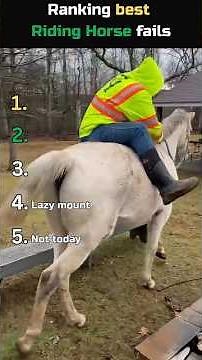 DON'T MISS these Horse Riding Fails 😂