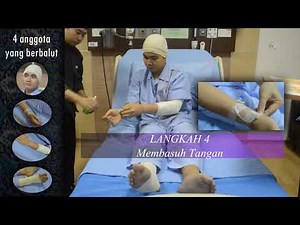 (4 Anggota yang berbalut) #BWN TATACARA : PANDUAN WUDHU & TAYAMMUM BAGI 4 ANGGOTA YANG BERBALUT