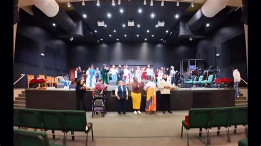 When all generations get together… Joy looks good on us! You should be able to laugh and have fun in church. #ScootChallenge | The Castle Edition #GCBC #PrayingWithOurLegs | Green Castle Baptist Church