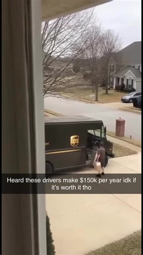 Delivery Driver's Unexpected Sliming Incident